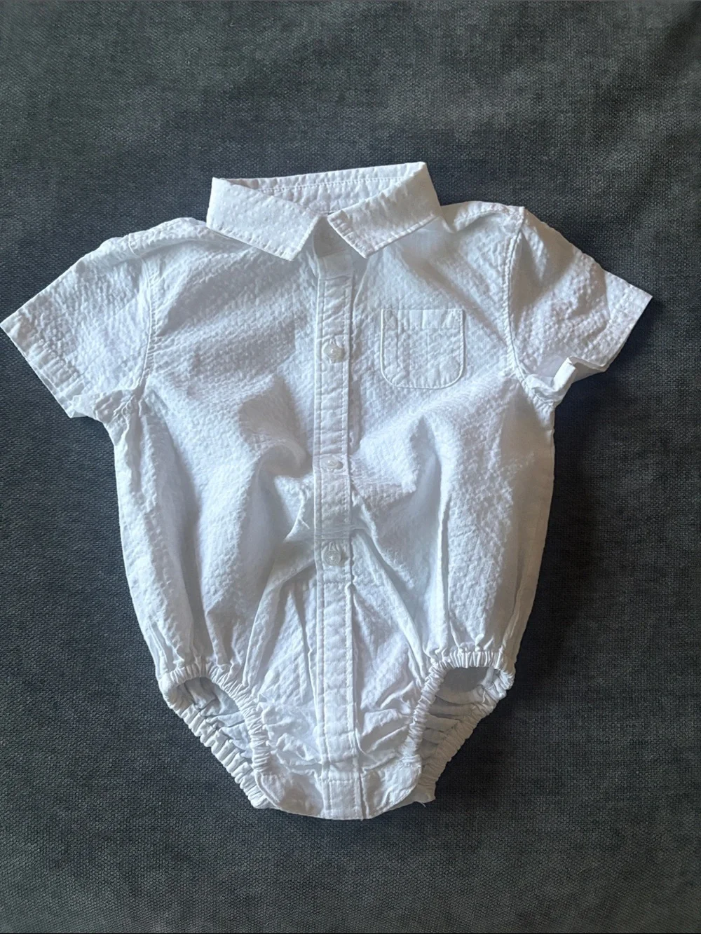 Janie & Jack Baby Button-Up Onesie
